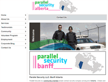 Tablet Screenshot of banff.securityalberta.com